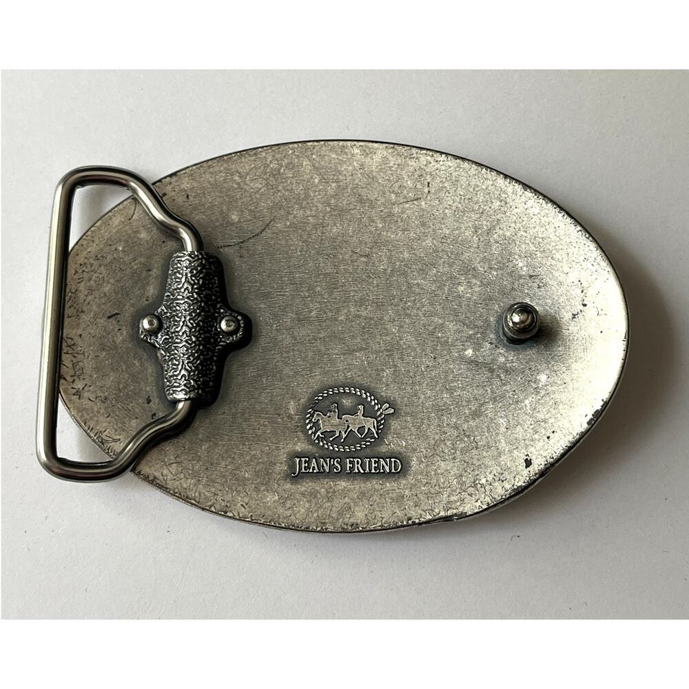 Jean’s Friend Wolf Native American Belt Buckle - Picture 7 of 9